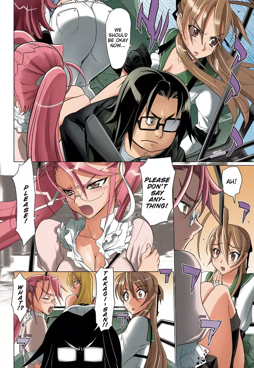 High School of the Dead - Full Color Edition Chapter 16 page 3 - Chapter 16: The girl next Dead