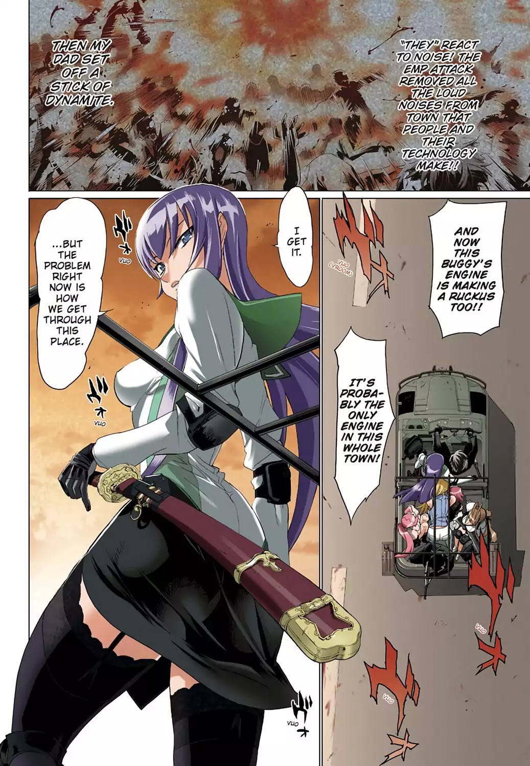 High School of the Dead - Full Color Edition Chapter 16 page 9 - Chapter 16: The girl next Dead