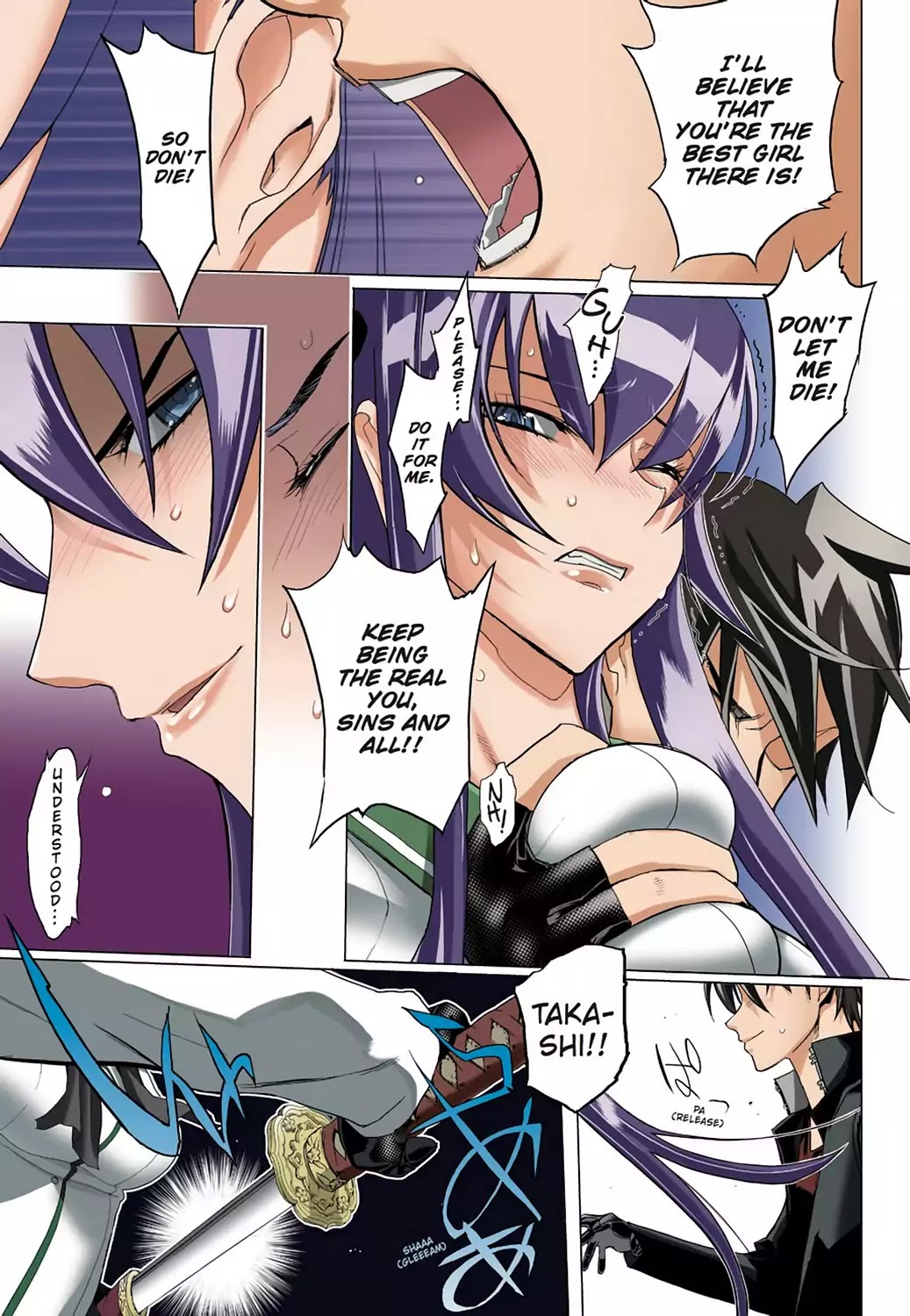 High School of the Dead - Full Color Edition Chapter 17 page 24 - Chapter 17: The sword and Dead