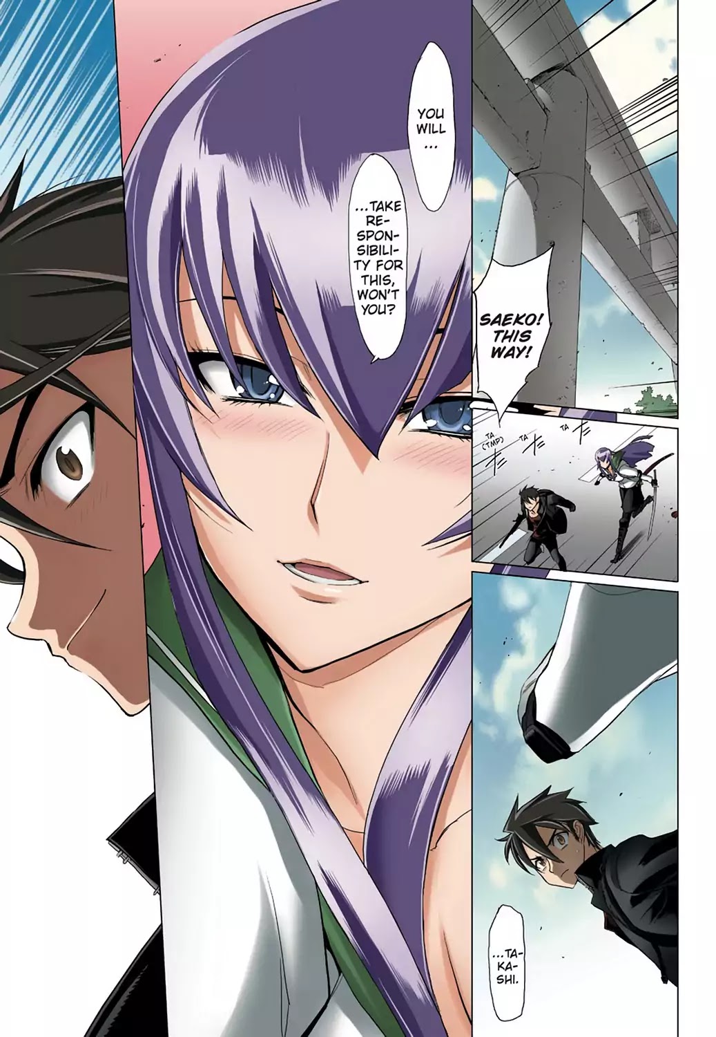 High School of the Dead - Full Color Edition Chapter 17 page 27 - Chapter 17: The sword and Dead
