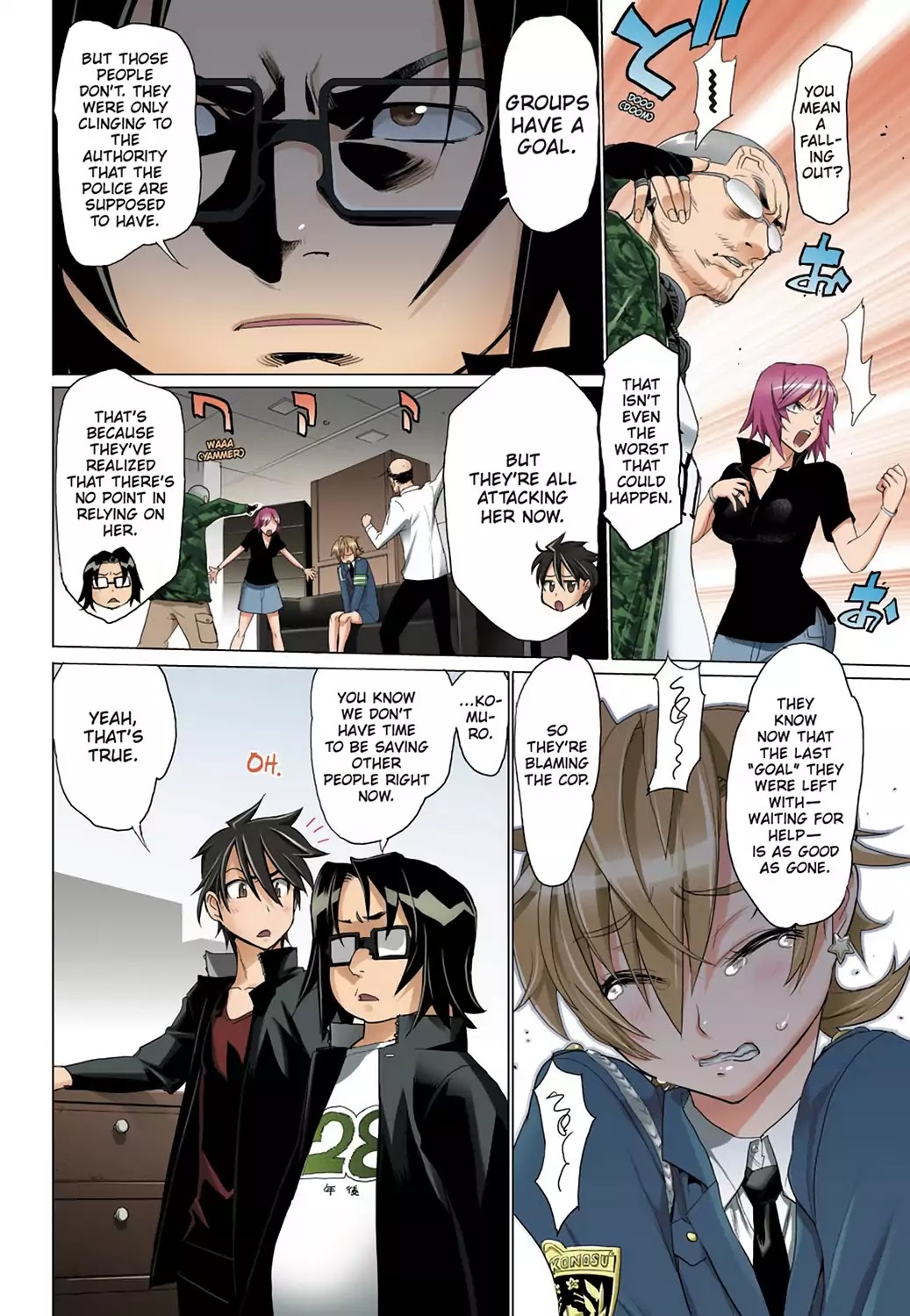 High School of the Dead - Full Color Edition Chapter 18 page 21 - Chapter 18: Legend of the Dead