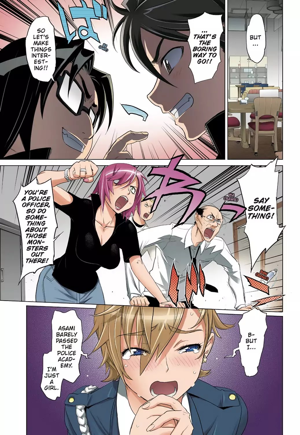 High School of the Dead - Full Color Edition Chapter 18 page 22 - Chapter 18: Legend of the Dead