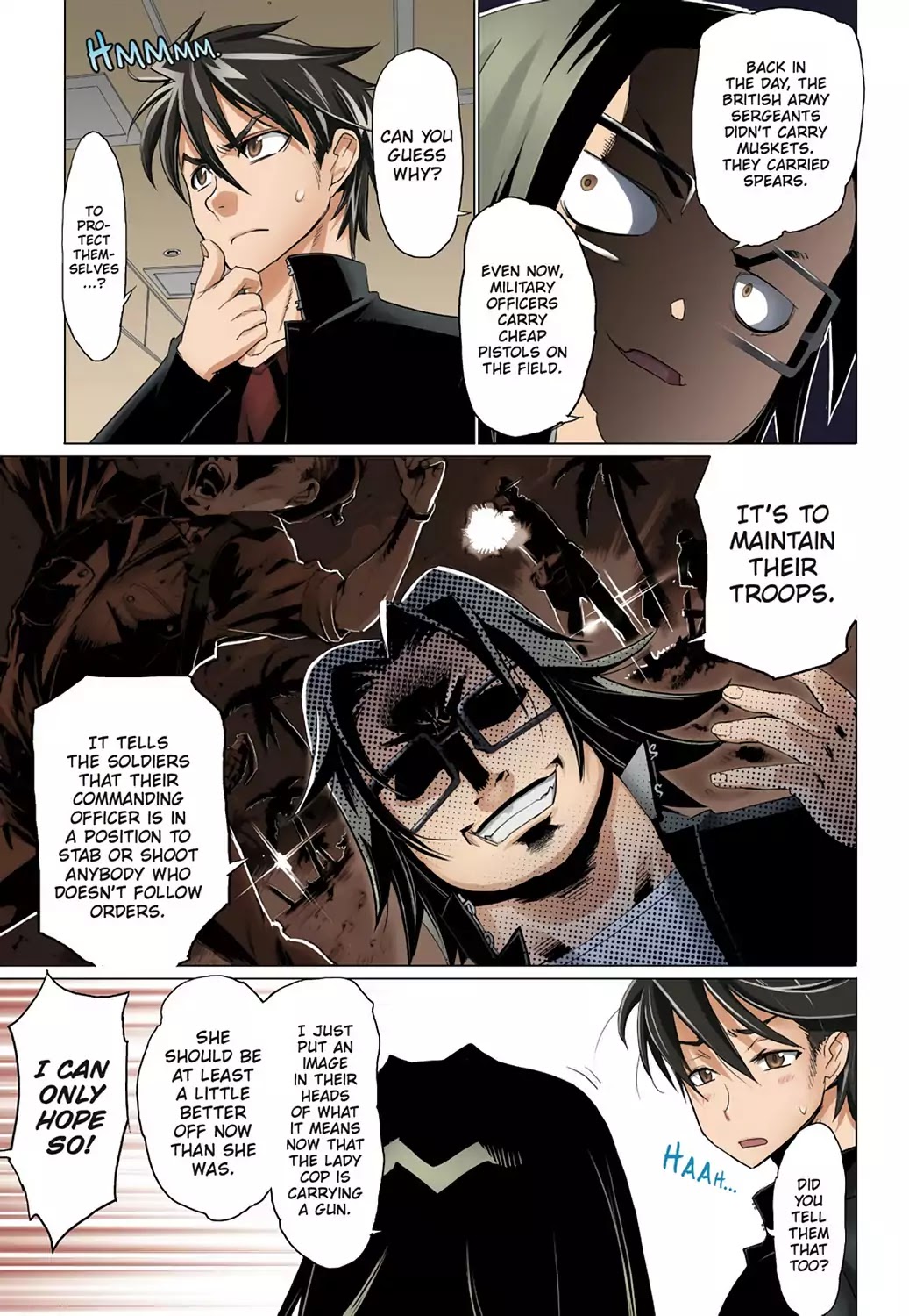 High School of the Dead - Full Color Edition Chapter 18 page 26 - Chapter 18: Legend of the Dead