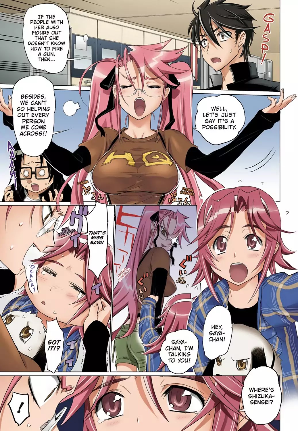 High School of the Dead - Full Color Edition Chapter 18 page 28 - Chapter 18: Legend of the Dead