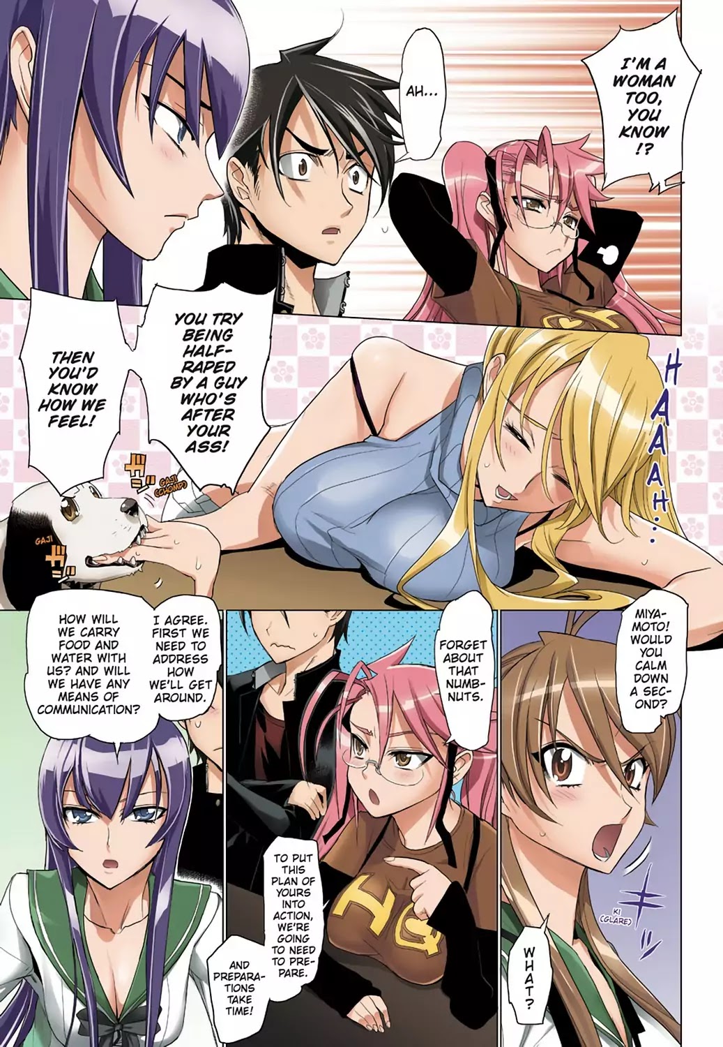 High School of the Dead - Full Color Edition Chapter 19 page 10 - Chapter 19: Flags of the Dead