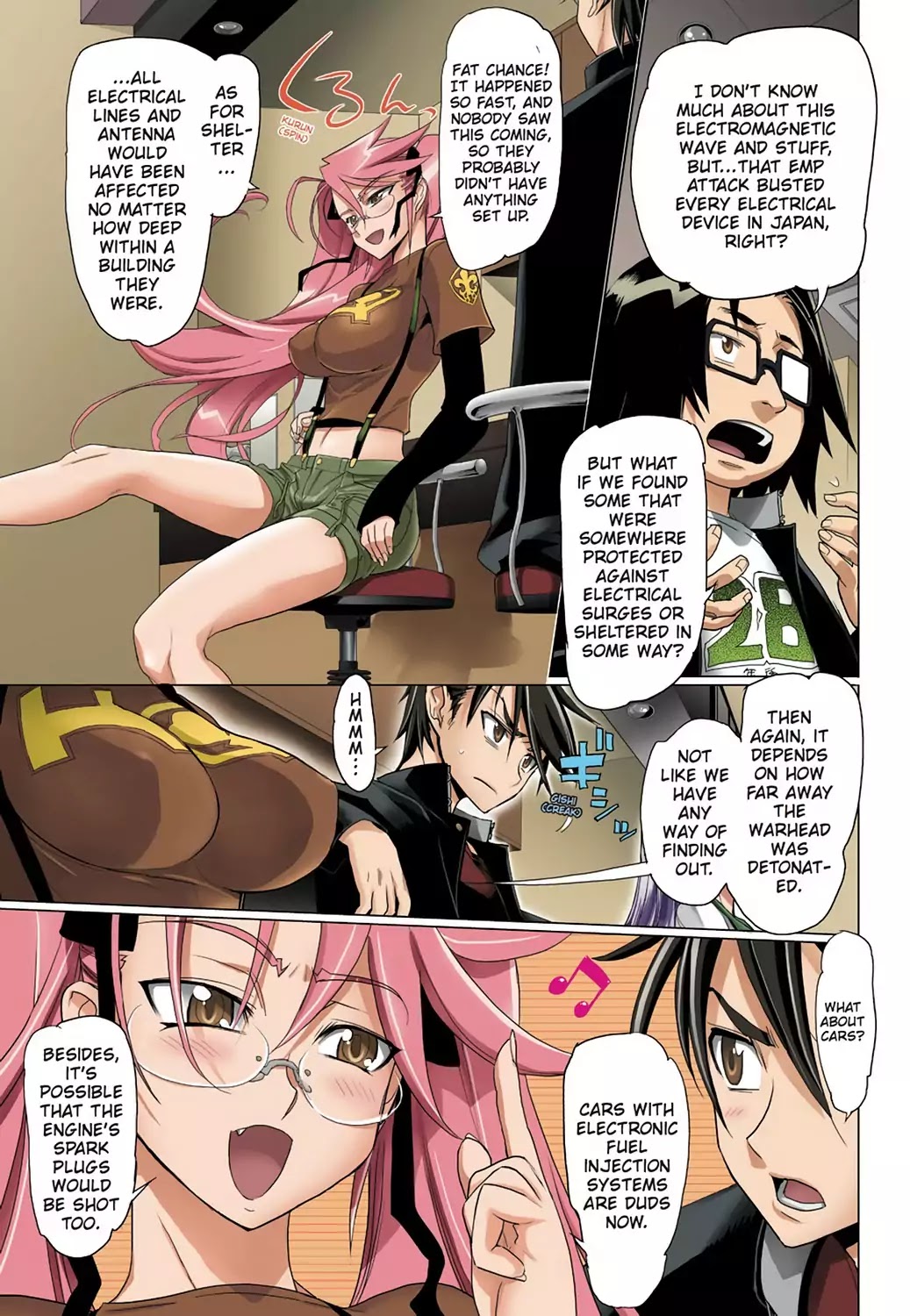 High School of the Dead - Full Color Edition Chapter 19 page 12 - Chapter 19: Flags of the Dead