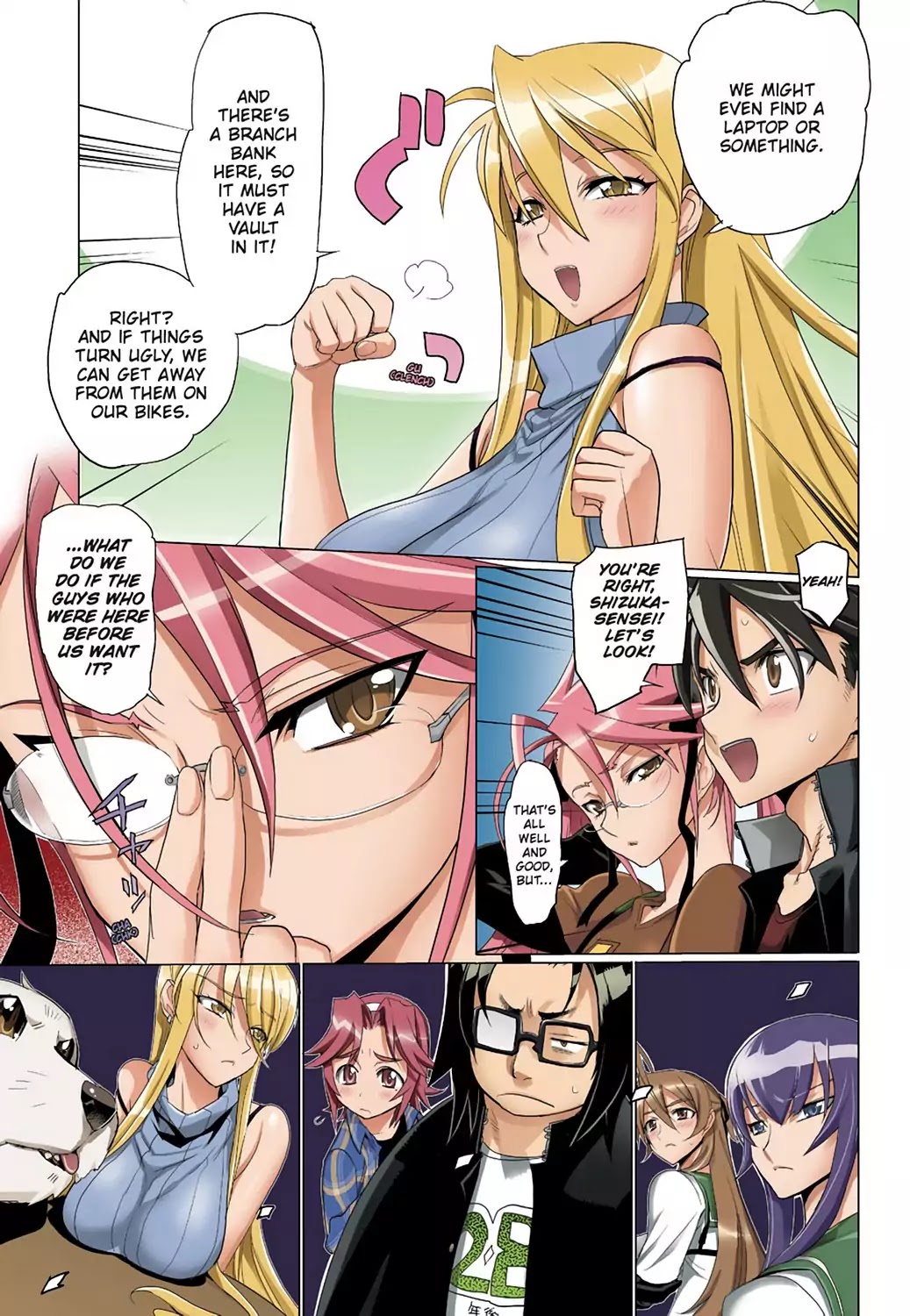 High School of the Dead - Full Color Edition Chapter 19 page 14 - Chapter 19: Flags of the Dead