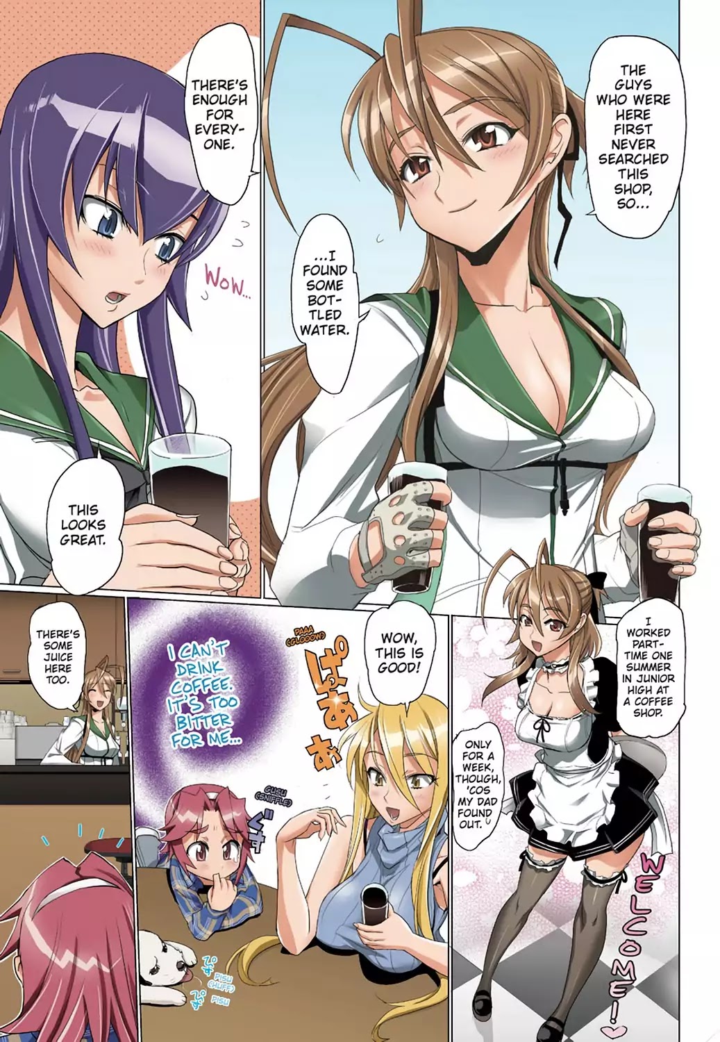 High School of the Dead - Full Color Edition Chapter 19 page 16 - Chapter 19: Flags of the Dead