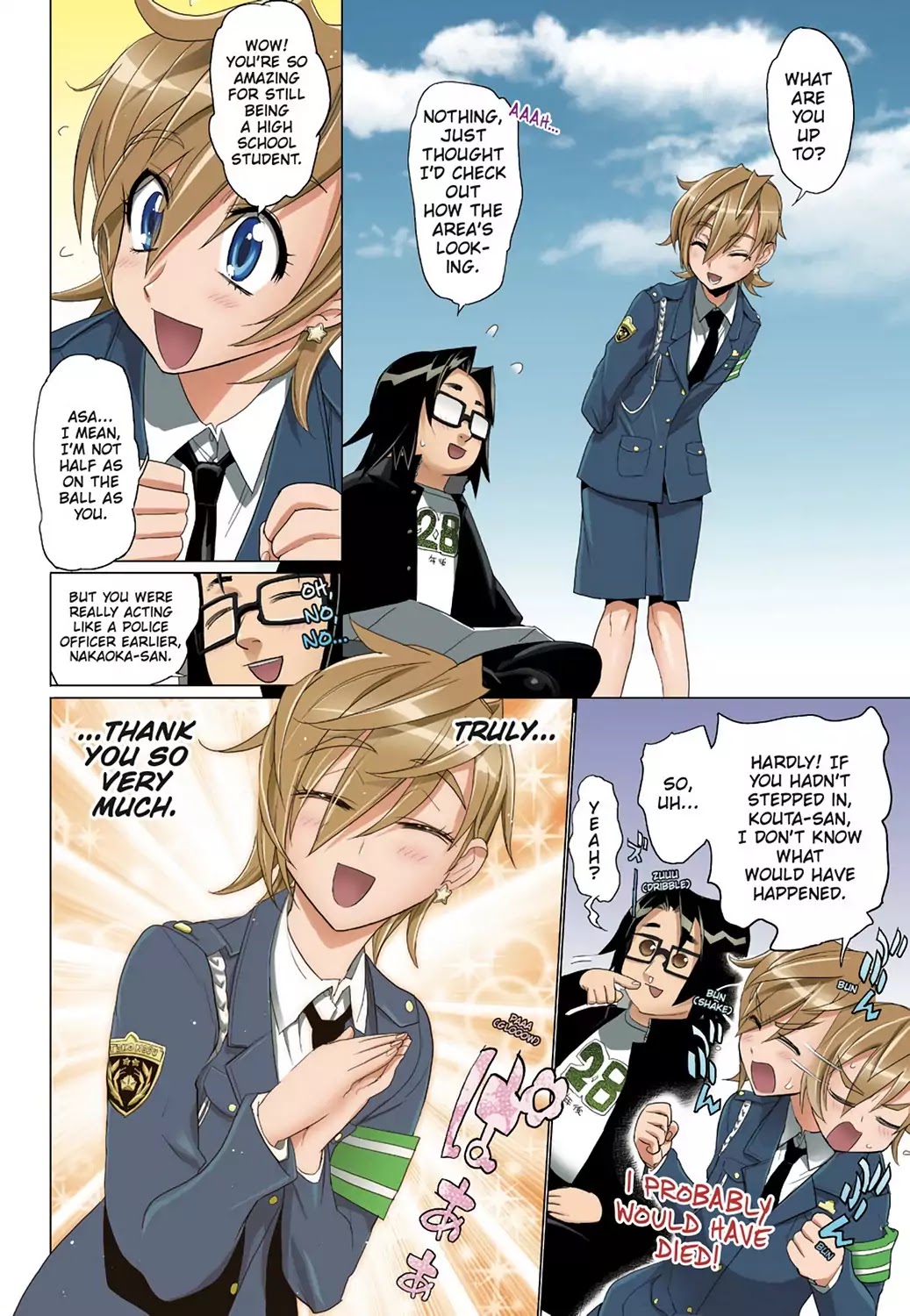 High School of the Dead - Full Color Edition Chapter 19 page 20 - Chapter 19: Flags of the Dead