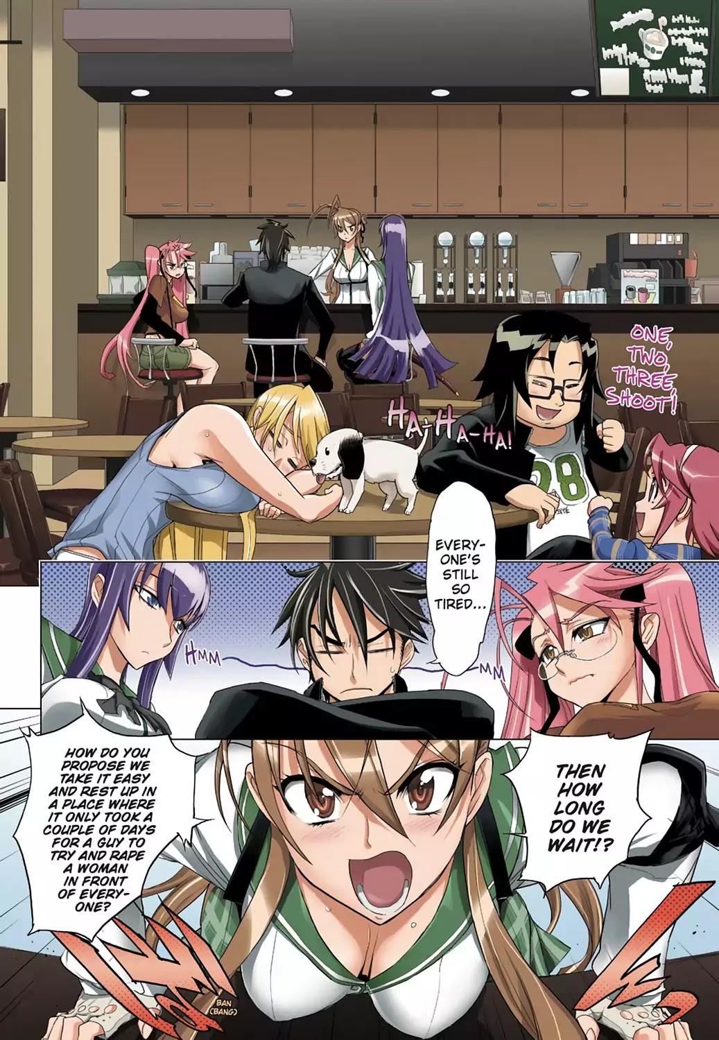 High School of the Dead - Full Color Edition Chapter 19 page 9 - Chapter 19: Flags of the Dead