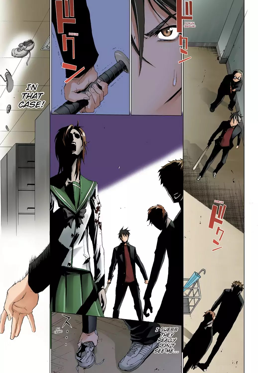 High School of the Dead - Full Color Edition Chapter 2 page 46 - Chapter 2: Escape from the Dead