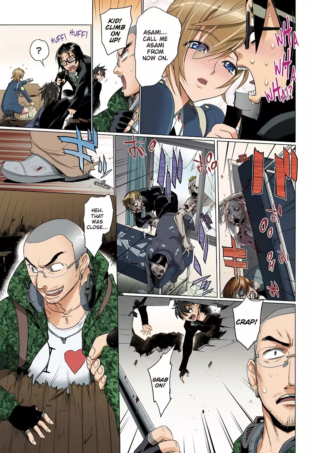 High School of the Dead - Full Color Edition Chapter 20 page 26 - Chapter 20: Blood and Dead