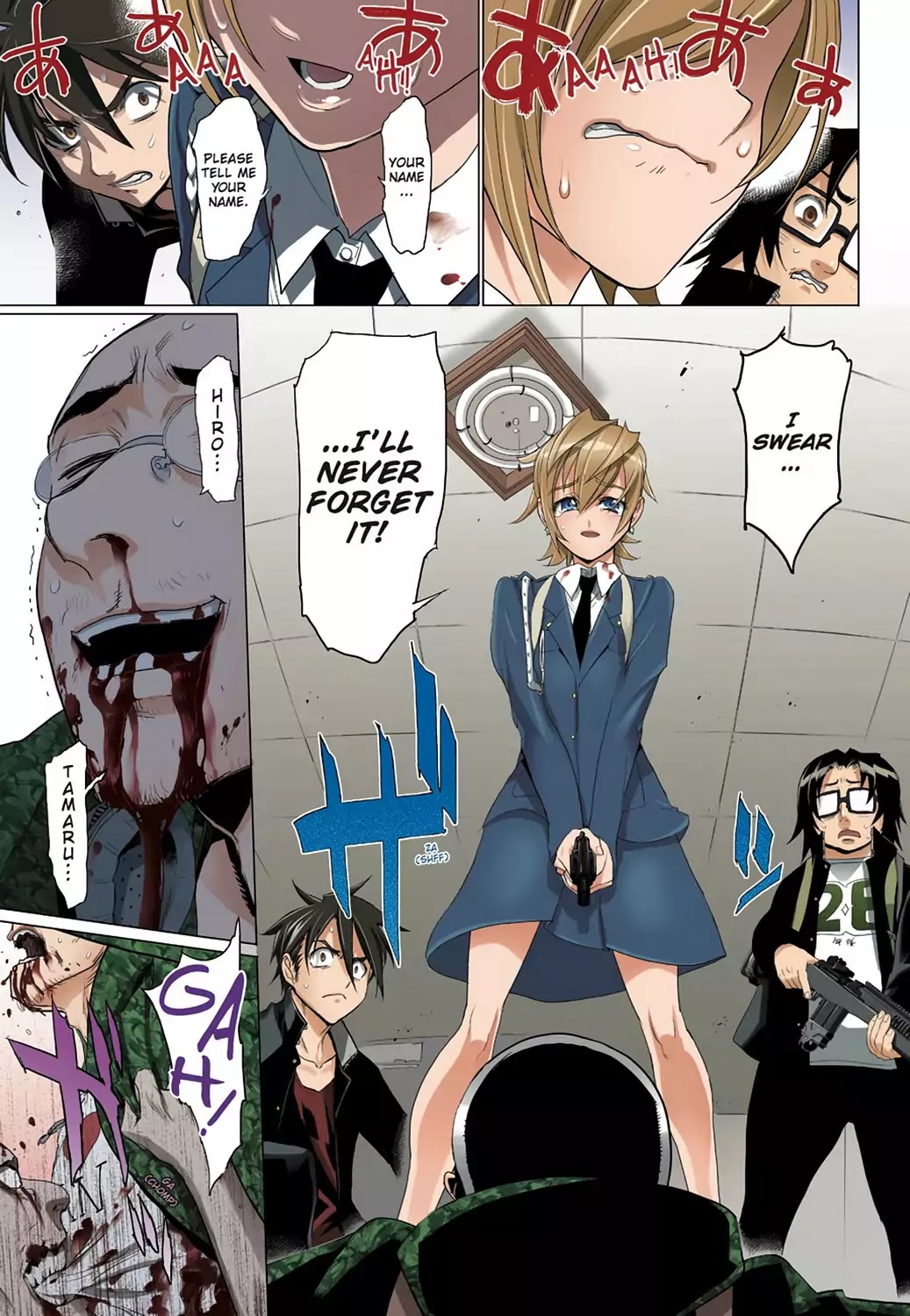 High School of the Dead - Full Color Edition Chapter 20 page 30 - Chapter 20: Blood and Dead