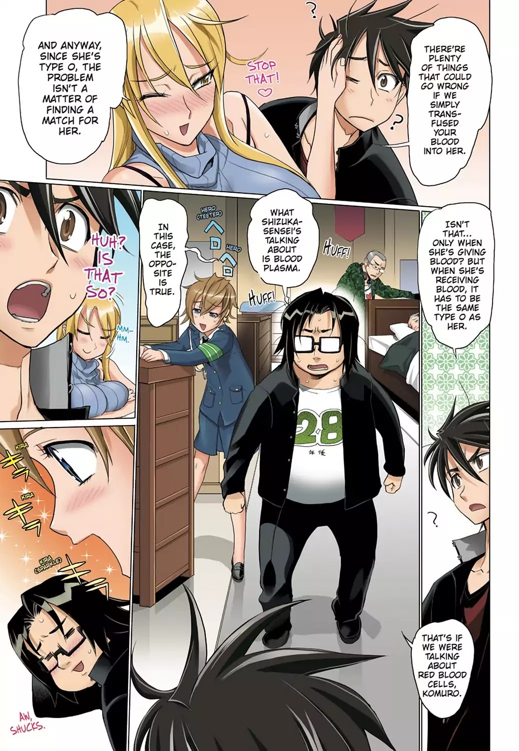High School of the Dead - Full Color Edition Chapter 20 page 6 - Chapter 20: Blood and Dead