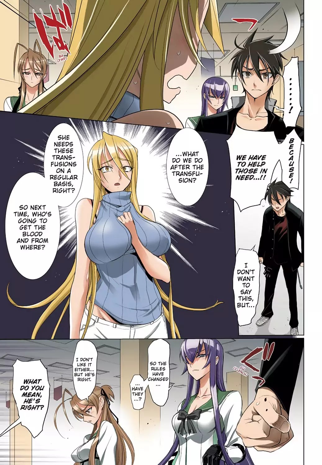 High School of the Dead - Full Color Edition Chapter 20 page 8 - Chapter 20: Blood and Dead