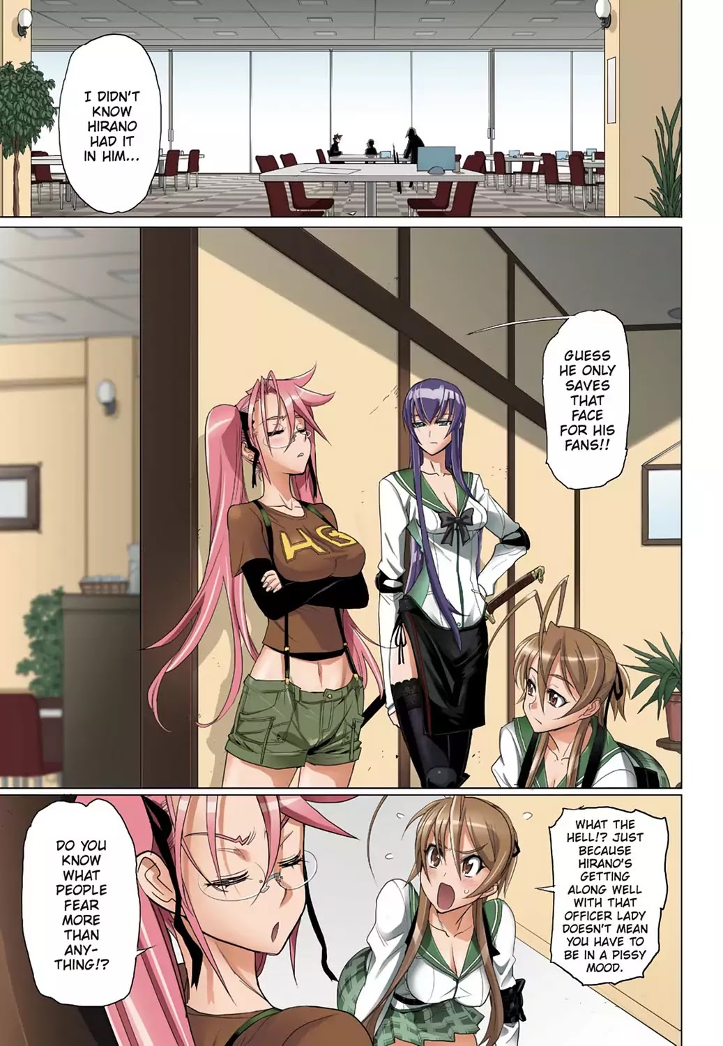 High School of the Dead - Full Color Edition Chapter 21 page 10 - Chapter 21: The Good, the Bad and the Dead