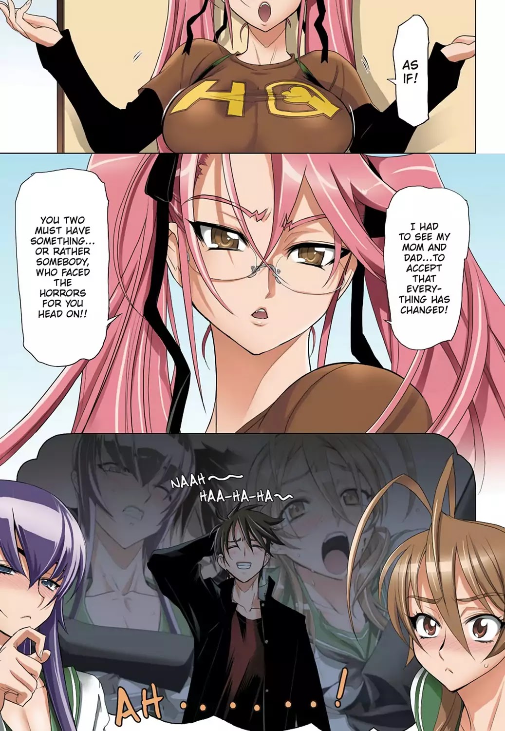 High School of the Dead - Full Color Edition Chapter 21 page 12 - Chapter 21: The Good, the Bad and the Dead