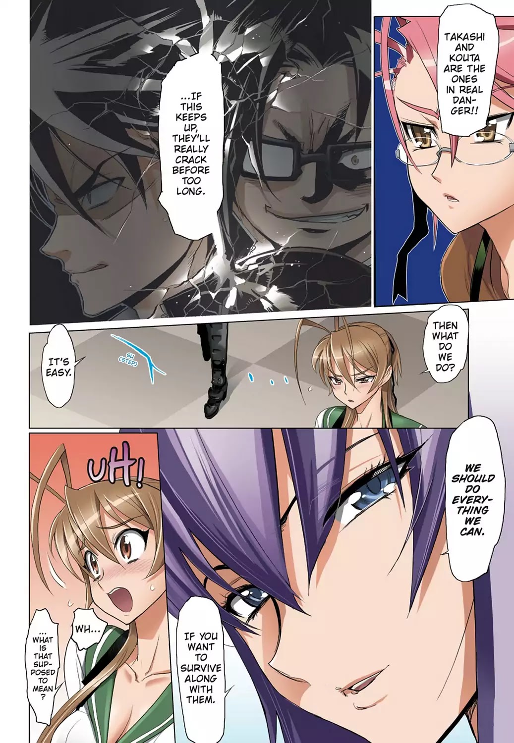 High School of the Dead - Full Color Edition Chapter 21 page 15 - Chapter 21: The Good, the Bad and the Dead