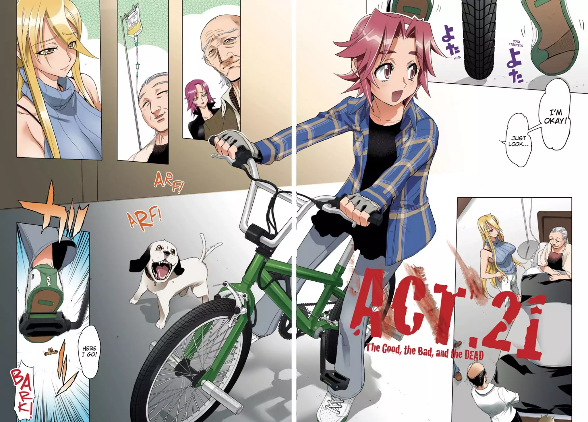 High School of the Dead - Full Color Edition Chapter 21 page 2 - Chapter 21: The Good, the Bad and the Dead
