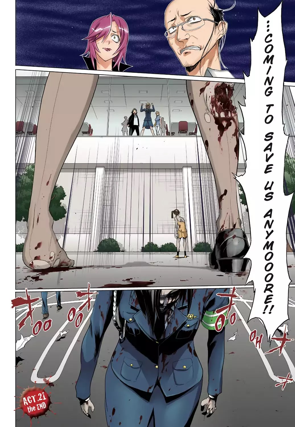 High School of the Dead - Full Color Edition Chapter 21 page 29 - Chapter 21: The Good, the Bad and the Dead
