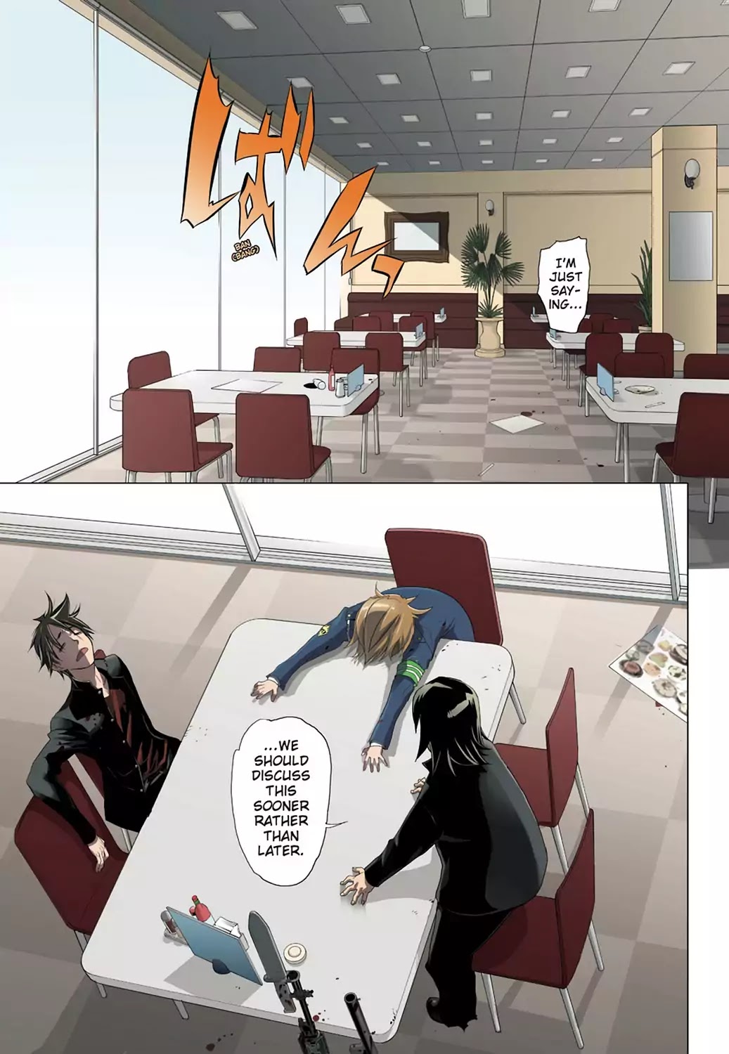 High School of the Dead - Full Color Edition Chapter 21 page 6 - Chapter 21: The Good, the Bad and the Dead
