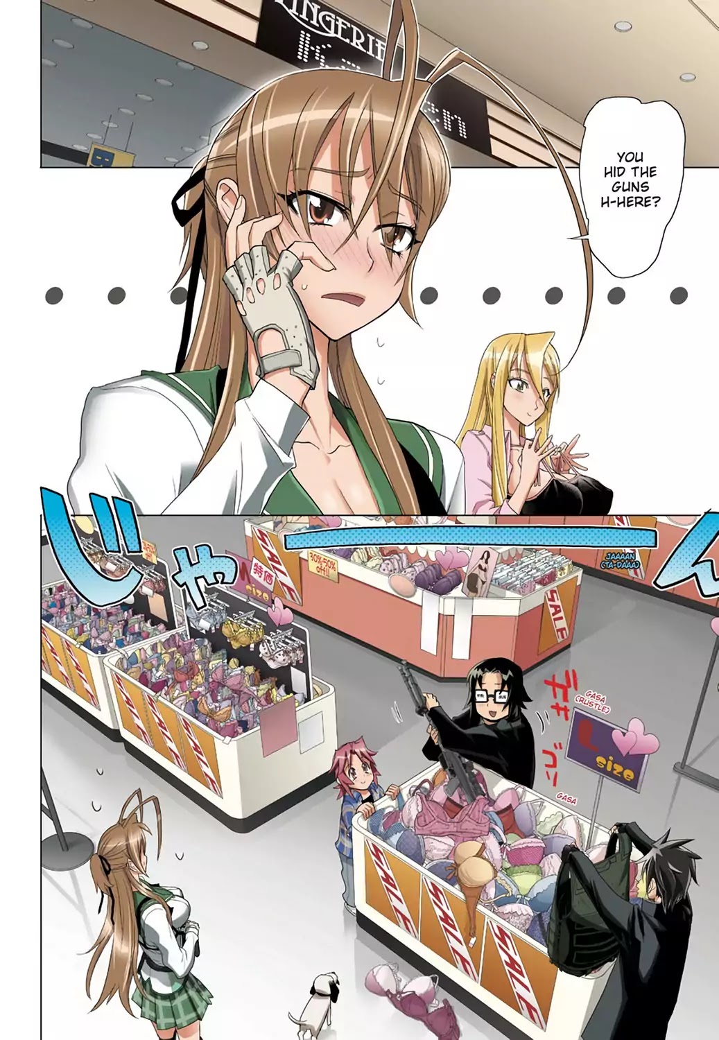 High School of the Dead - Full Color Edition Chapter 22 page 14 - Chapter 22: Dead Rush