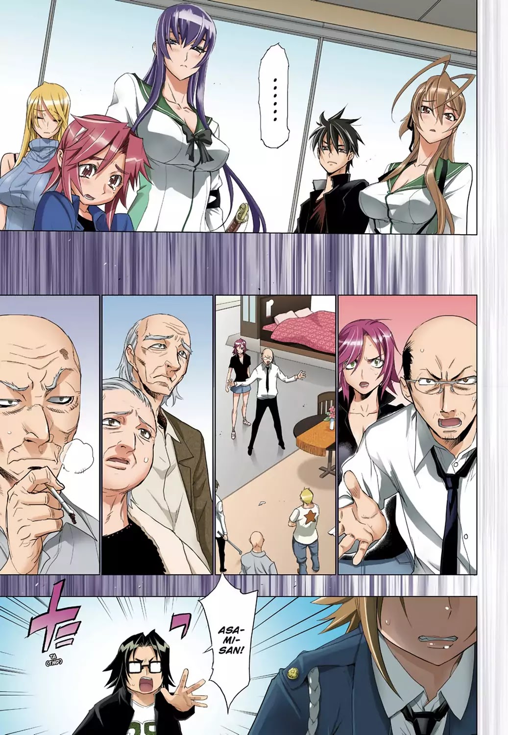 High School of the Dead - Full Color Edition Chapter 22 page 3 - Chapter 22: Dead Rush