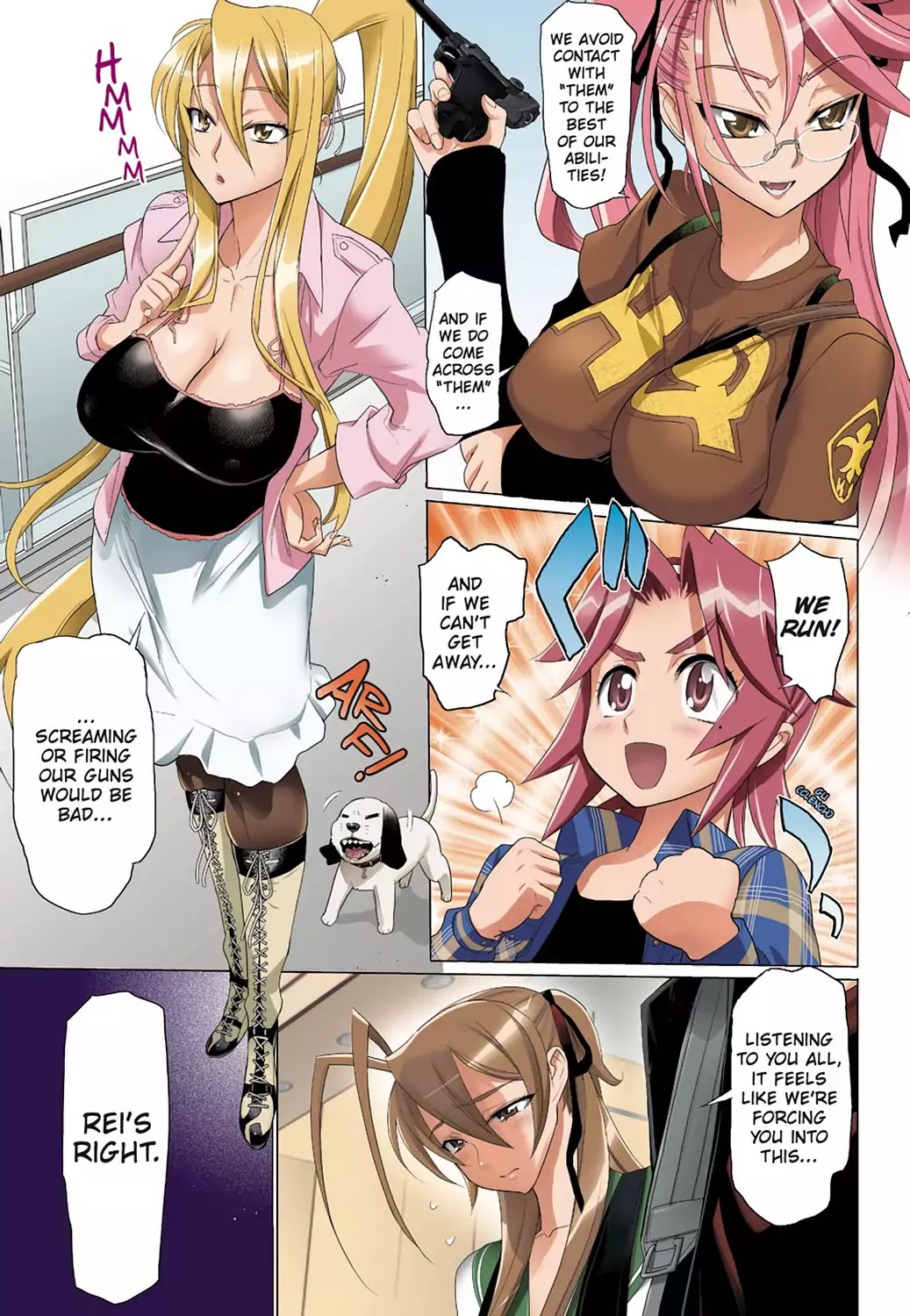 High School of the Dead - Full Color Edition Chapter 23 page 12 - Chapter 23: Dead Lovers