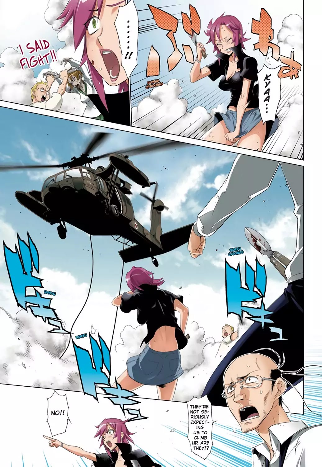 High School of the Dead - Full Color Edition Chapter 24 page 10 - Chapter 24: Dance with Deads