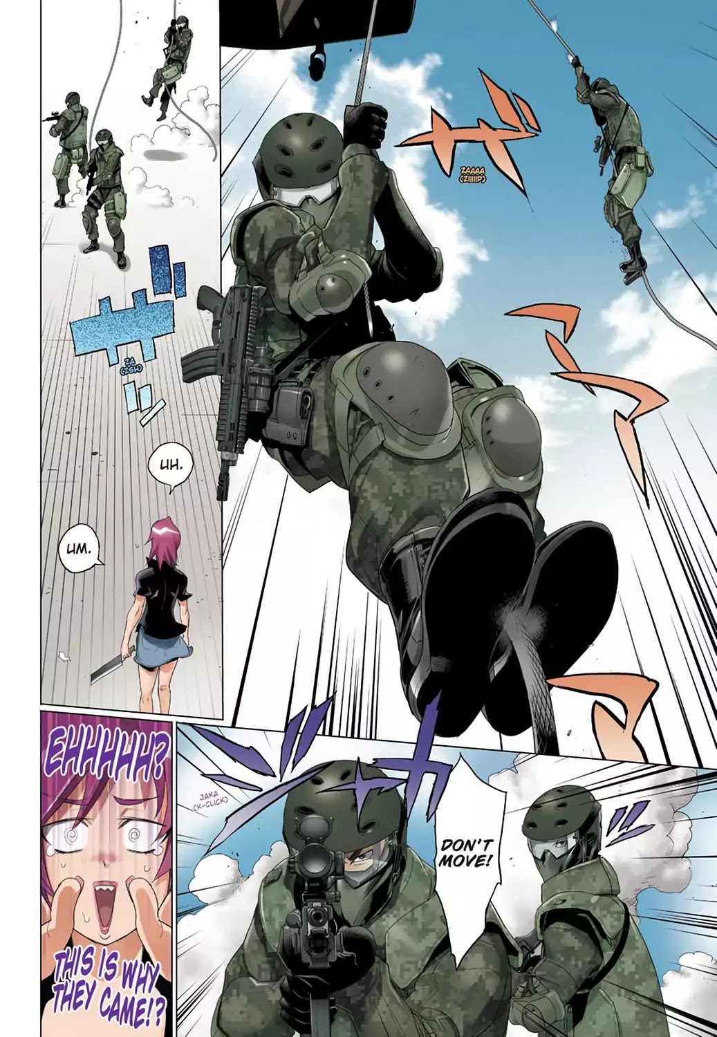 High School of the Dead - Full Color Edition Chapter 24 page 11 - Chapter 24: Dance with Deads