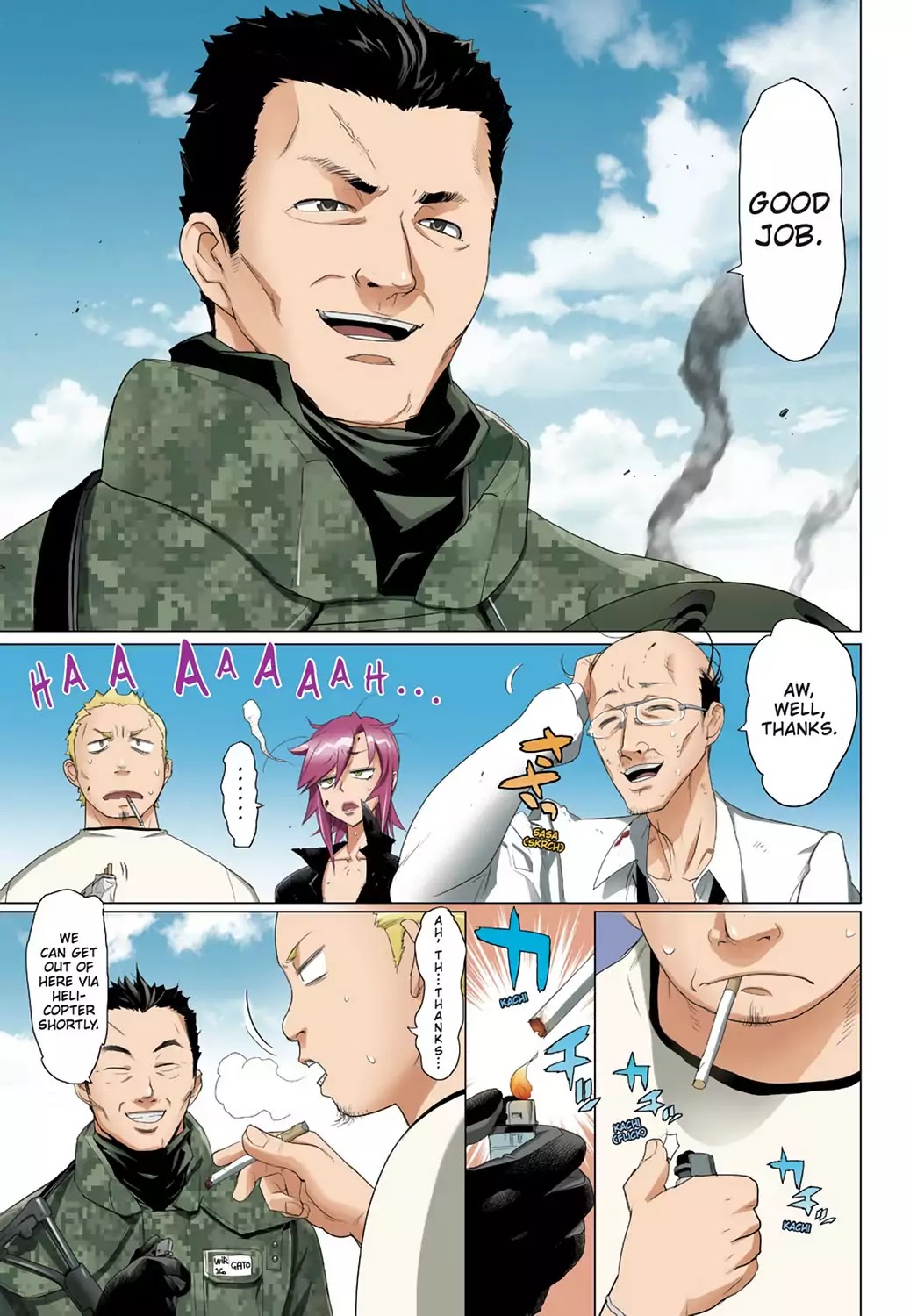 High School of the Dead - Full Color Edition Chapter 24 page 18 - Chapter 24: Dance with Deads