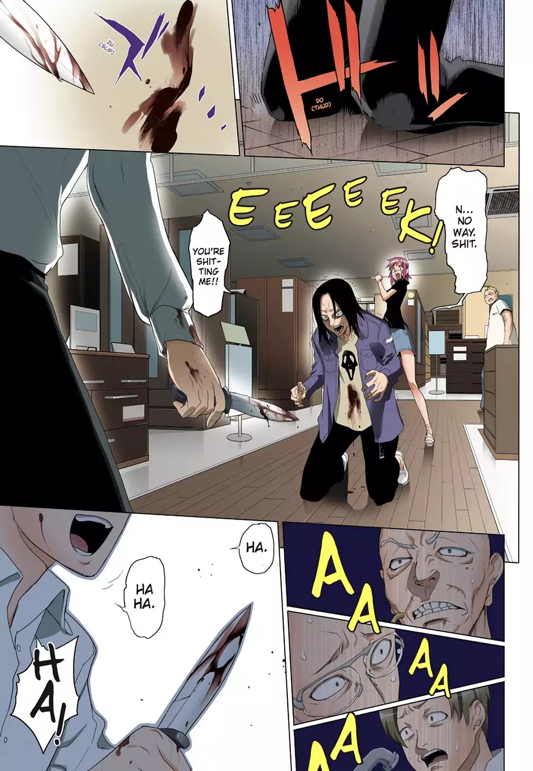 High School of the Dead - Full Color Edition Chapter 24 page 22 - Chapter 24: Dance with Deads