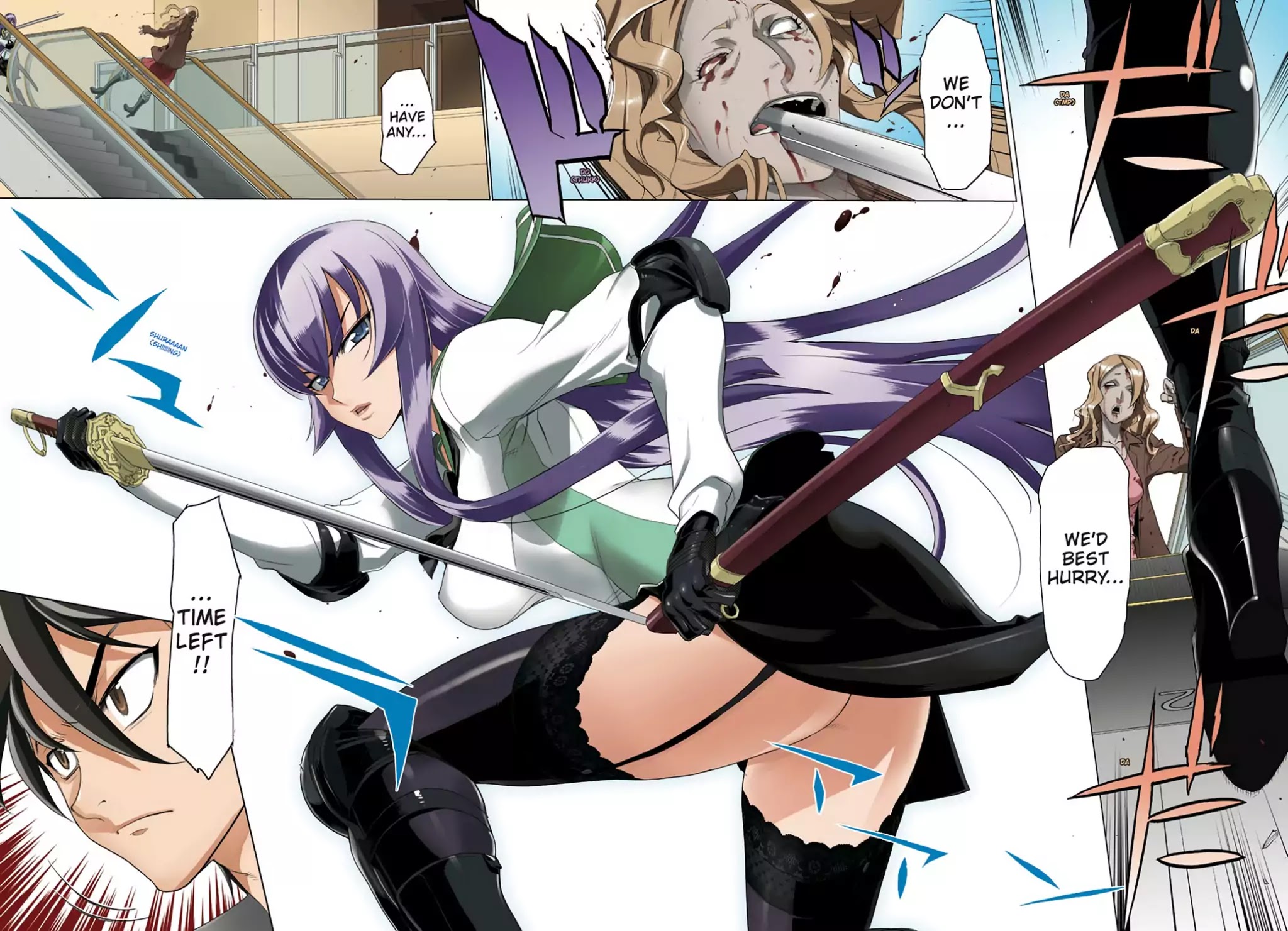 High School of the Dead - Full Color Edition Chapter 24 page 34 - Chapter 24: Dance with Deads