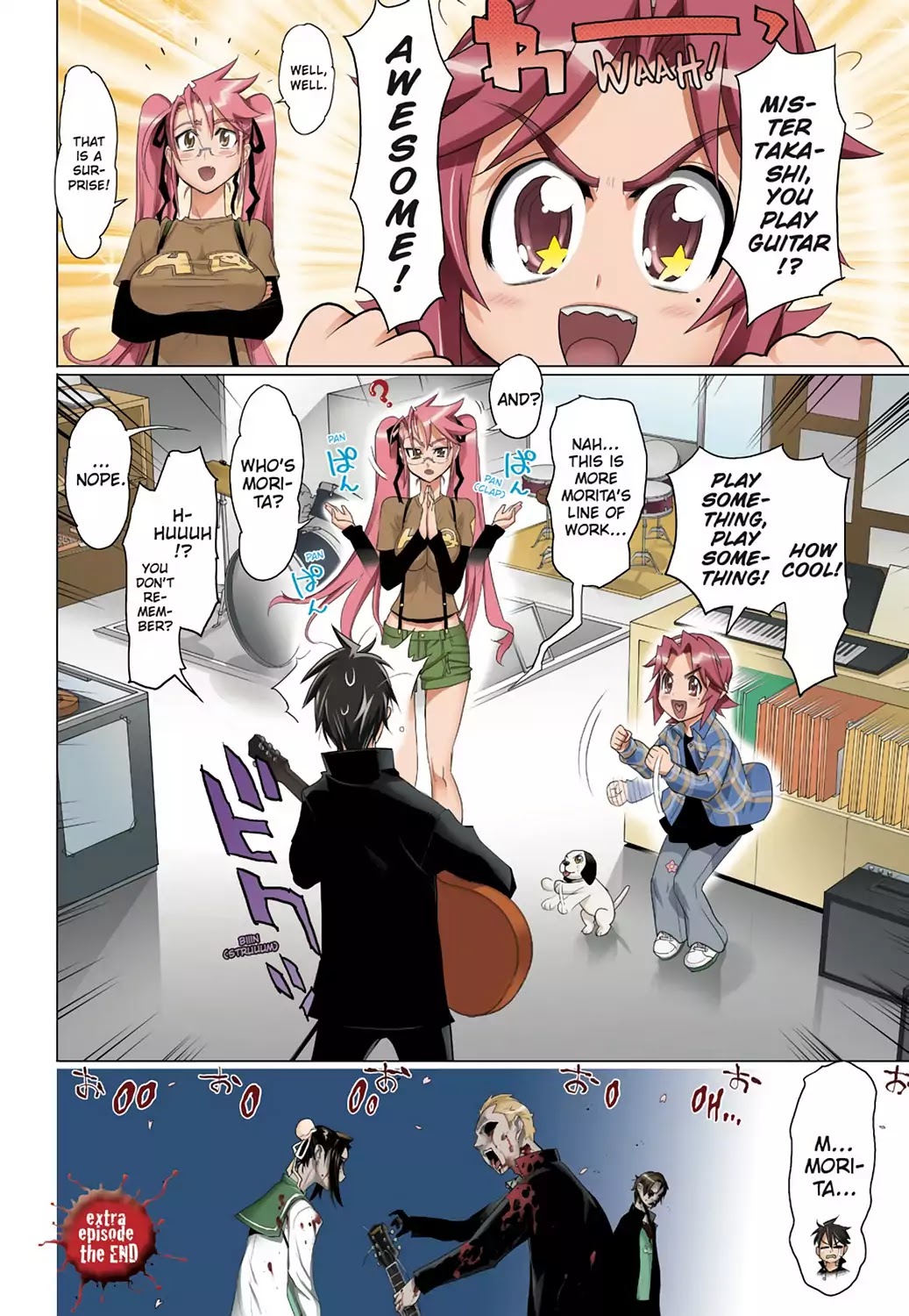 High School of the Dead - Full Color Edition Chapter 25.5 page 10 - Chapter 25.5: Extra Episode: Dead Illusion