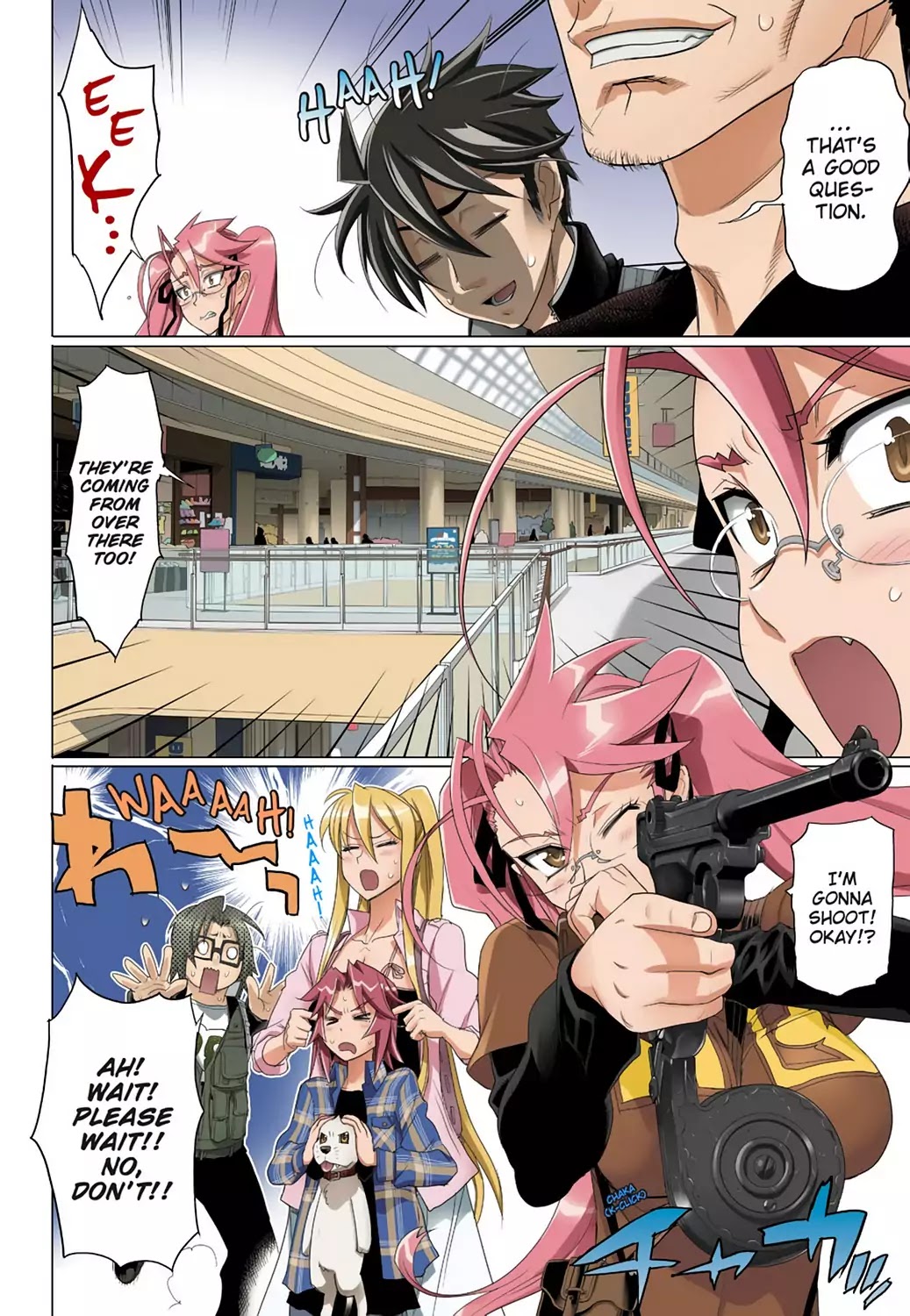 High School of the Dead - Full Color Edition Chapter 25 page 11 - Chapter 25: Duty and Dead