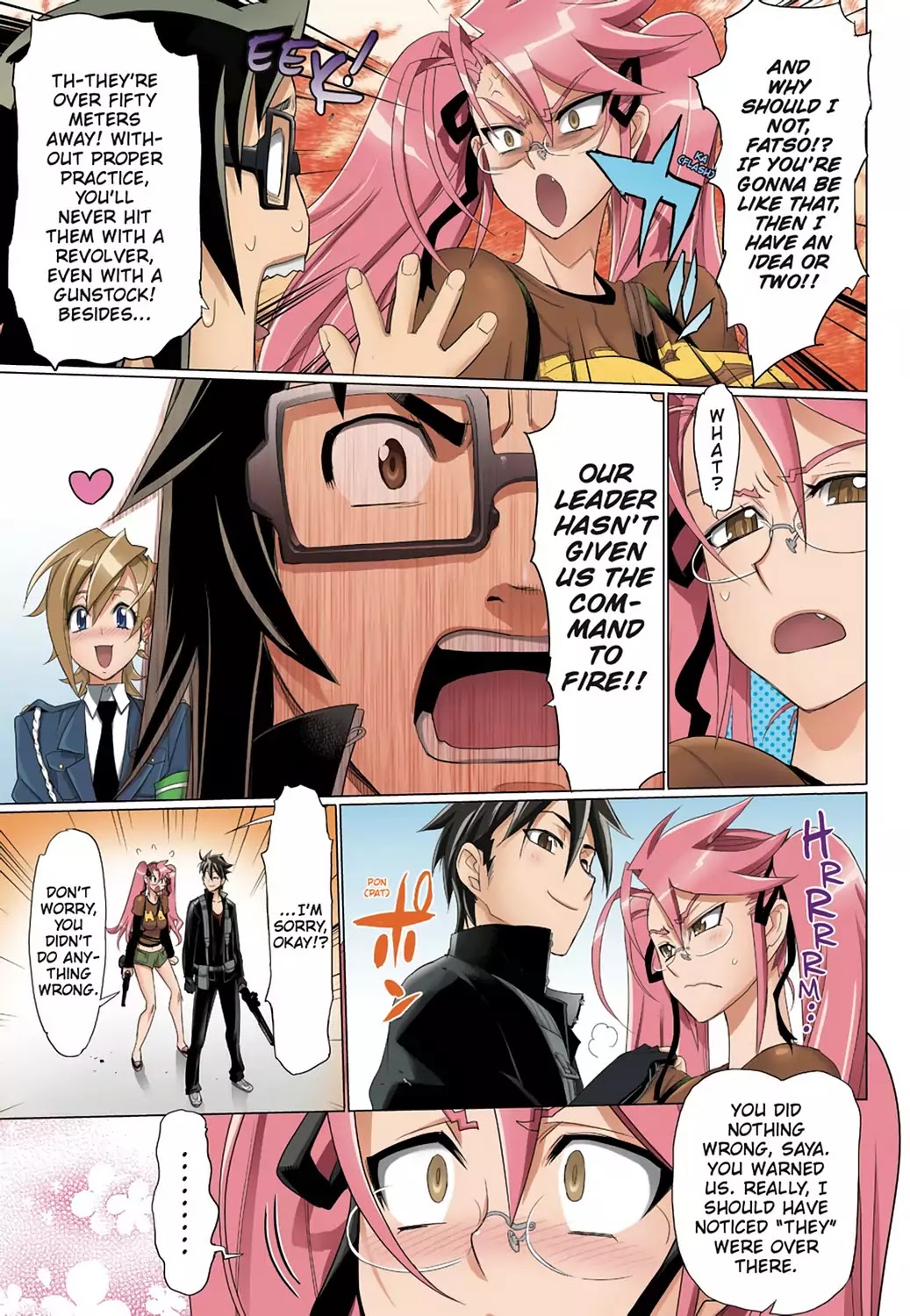 High School of the Dead - Full Color Edition Chapter 25 page 12 - Chapter 25: Duty and Dead
