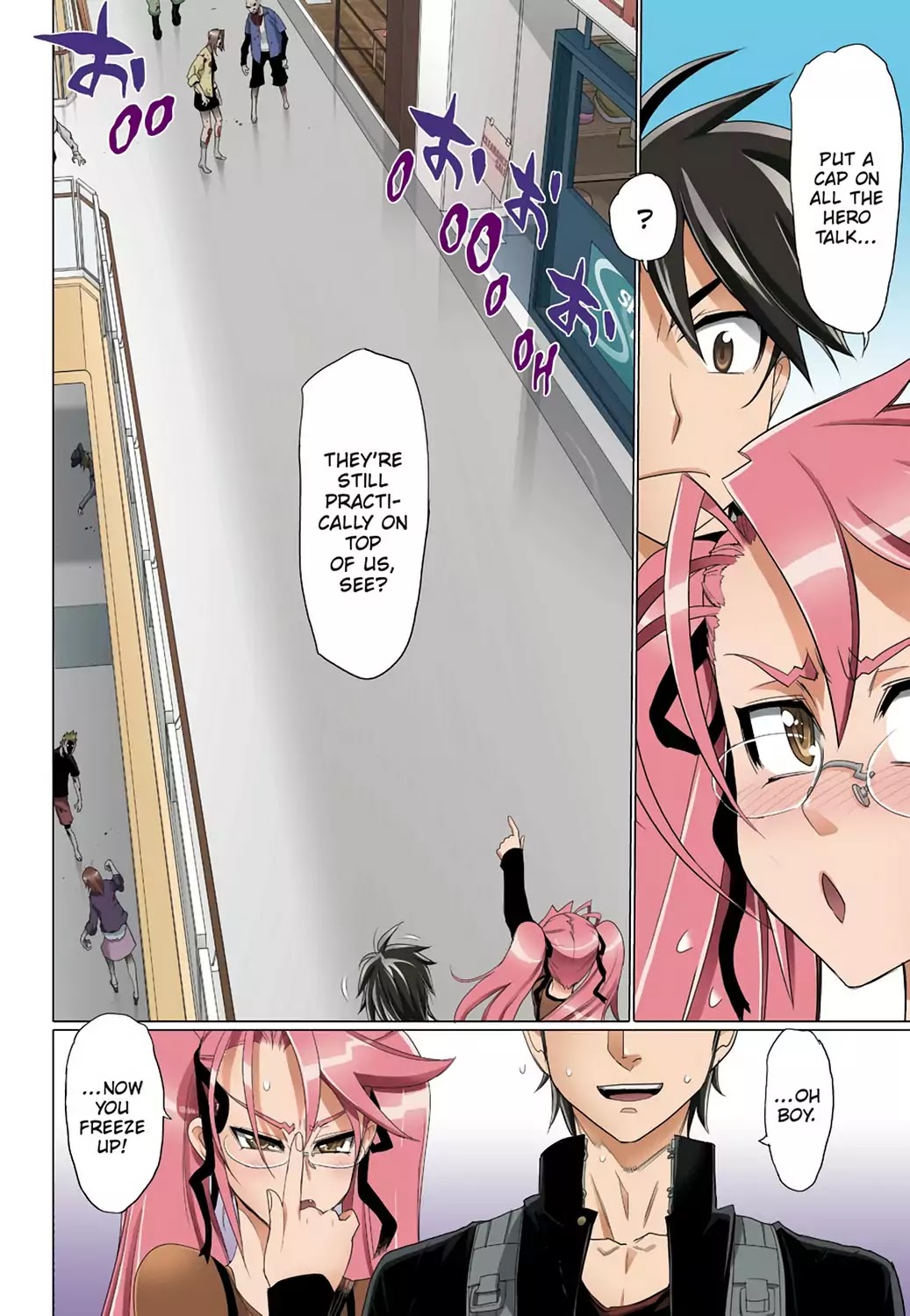 High School of the Dead - Full Color Edition Chapter 25 page 13 - Chapter 25: Duty and Dead