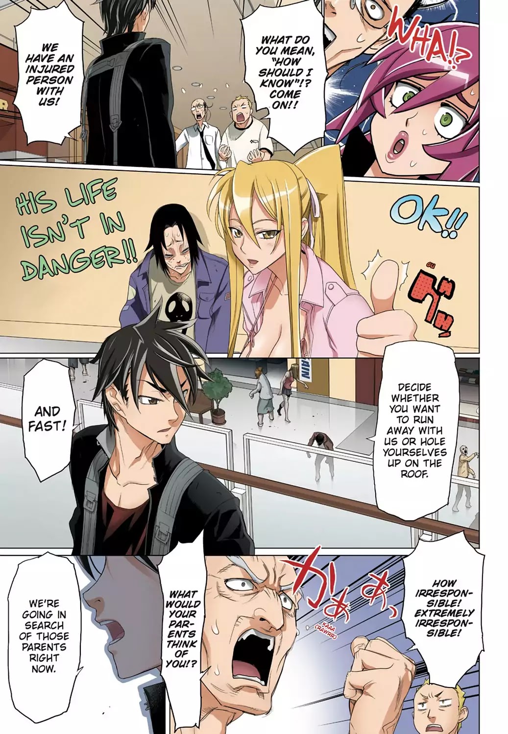 High School of the Dead - Full Color Edition Chapter 25 page 16 - Chapter 25: Duty and Dead