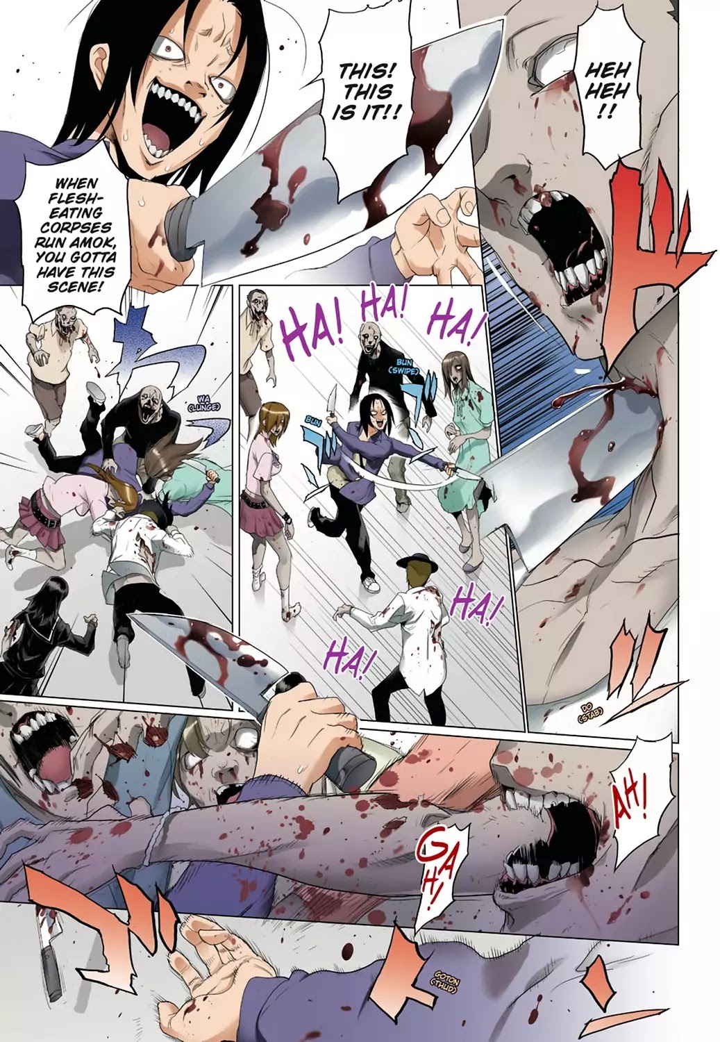 High School of the Dead - Full Color Edition Chapter 25 page 31 - Chapter 25: Duty and Dead