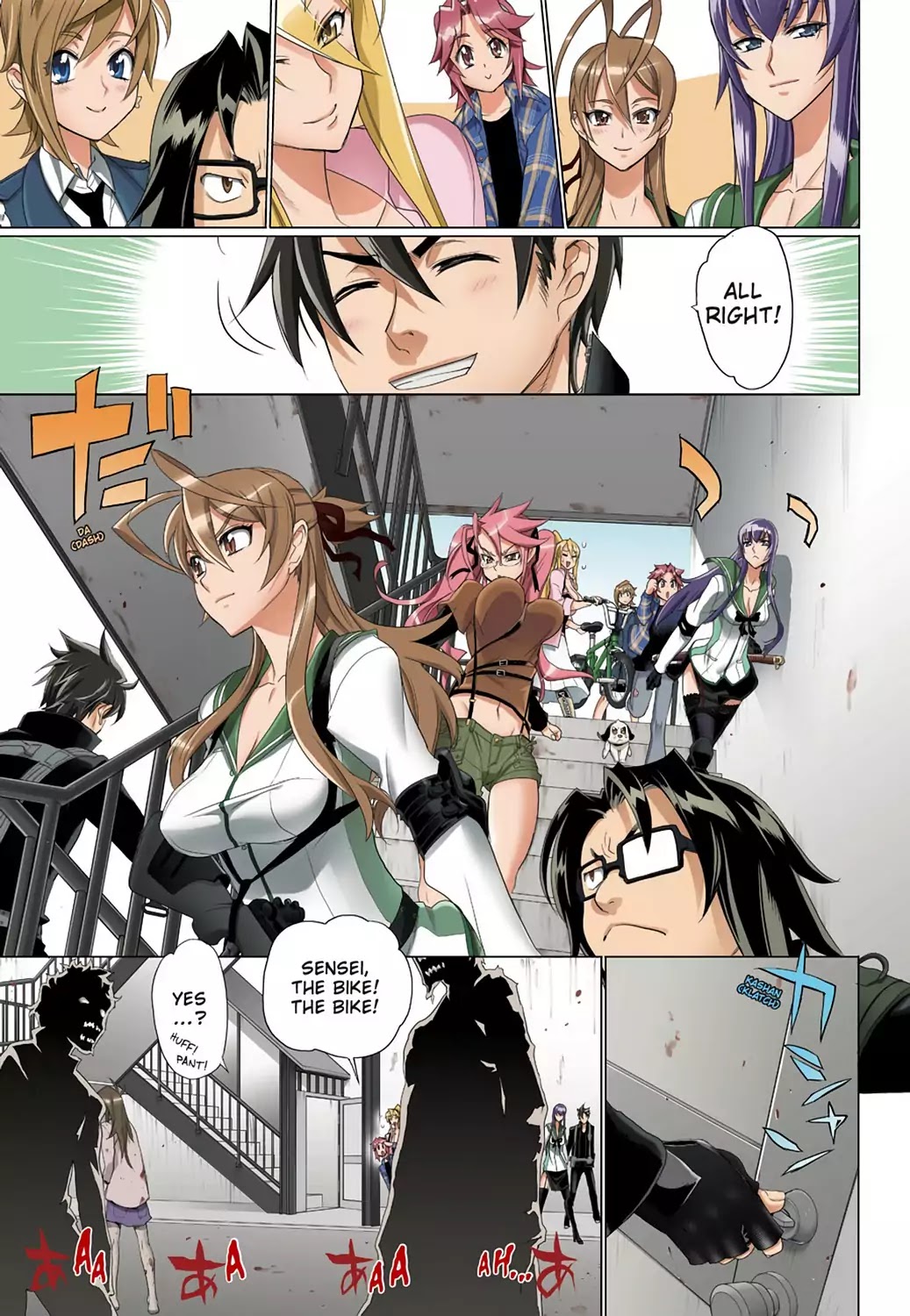 High School of the Dead - Full Color Edition Chapter 25 page 35 - Chapter 25: Duty and Dead
