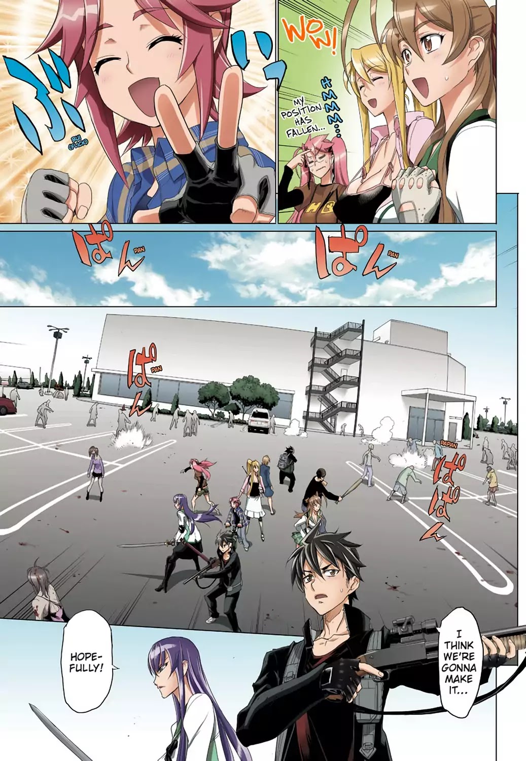 High School of the Dead - Full Color Edition Chapter 25 page 37 - Chapter 25: Duty and Dead