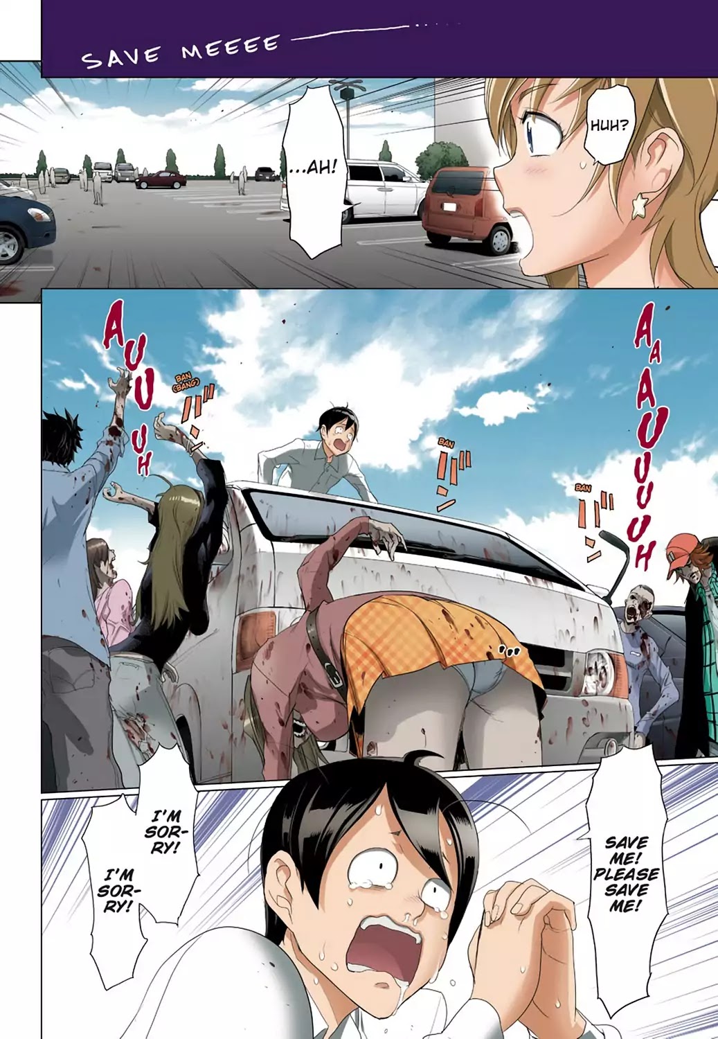 High School of the Dead - Full Color Edition Chapter 25 page 38 - Chapter 25: Duty and Dead