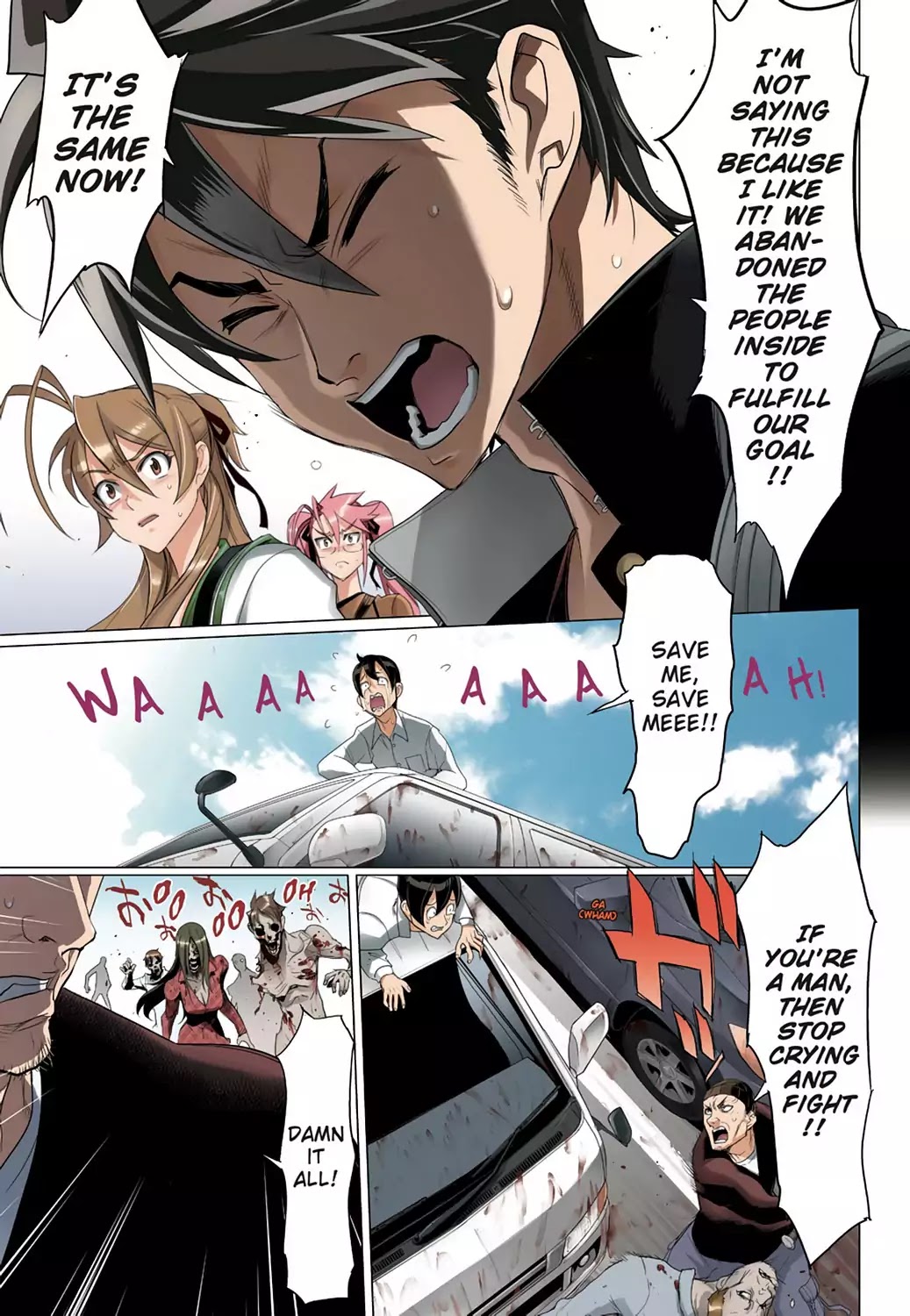 High School of the Dead - Full Color Edition Chapter 25 page 43 - Chapter 25: Duty and Dead