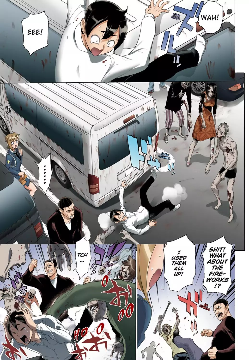 High School of the Dead - Full Color Edition Chapter 25 page 45 - Chapter 25: Duty and Dead