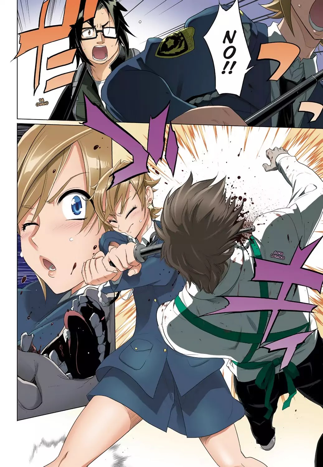High School of the Dead - Full Color Edition Chapter 25 page 5 - Chapter 25: Duty and Dead