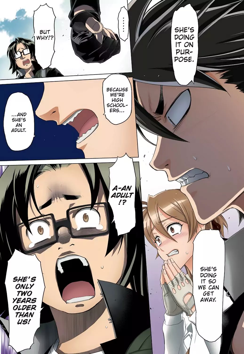 High School of the Dead - Full Color Edition Chapter 25 page 53 - Chapter 25: Duty and Dead