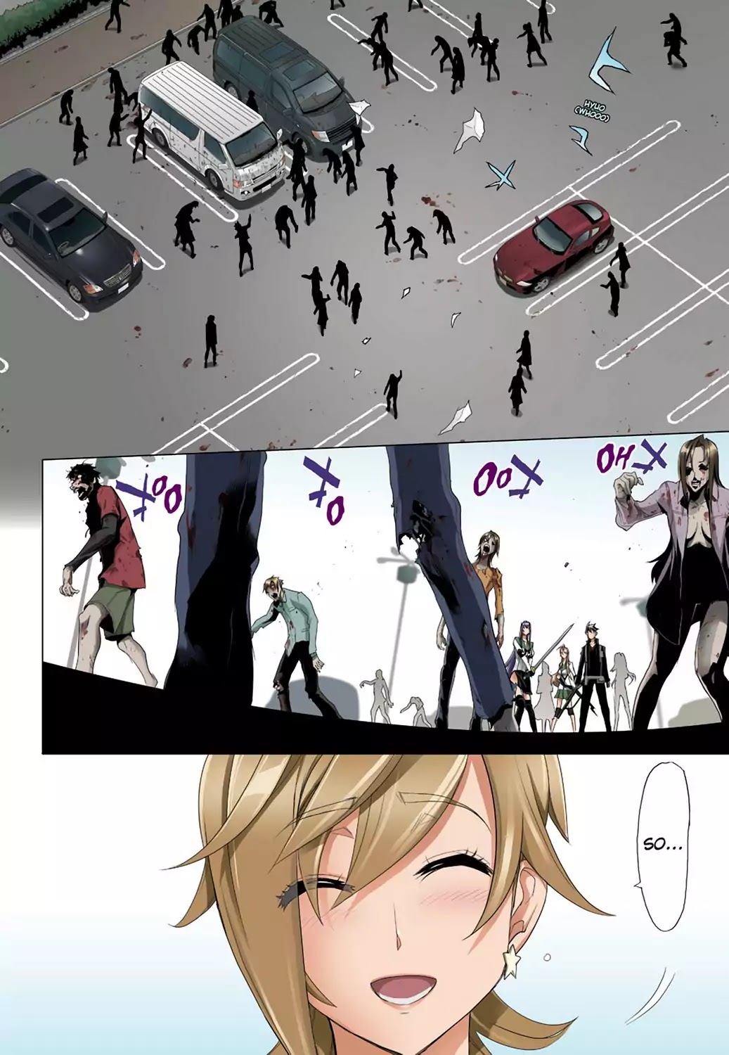 High School of the Dead - Full Color Edition Chapter 25 page 54 - Chapter 25: Duty and Dead