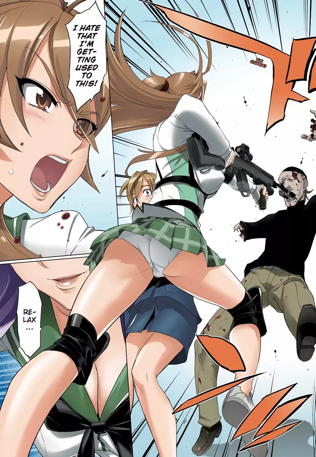 High School of the Dead - Full Color Edition Chapter 25 page 7 - Chapter 25: Duty and Dead