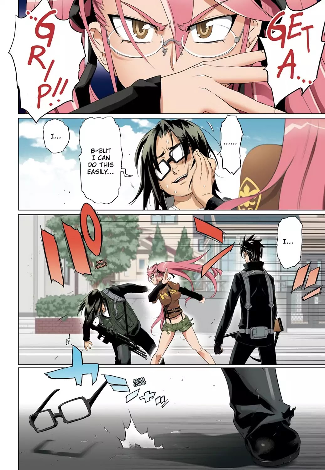 High School of the Dead - Full Color Edition Chapter 26 page 11 - Chapter 26: Dead Badge of Courage