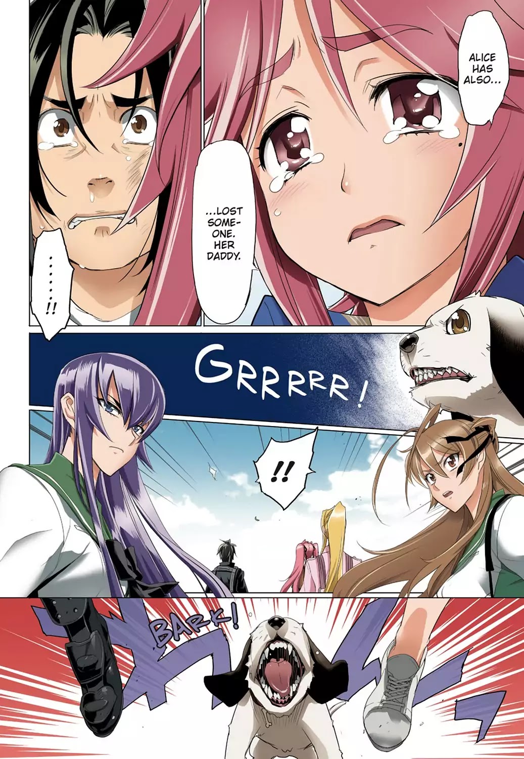 High School of the Dead - Full Color Edition Chapter 26 page 15 - Chapter 26: Dead Badge of Courage